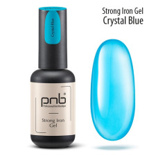 UV/LED Strong Iron Gel PNB, 014 Crystal Blue 8мл